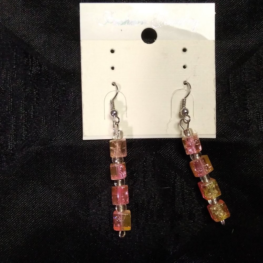 3/$20.00 Vibrant Handmade earrings